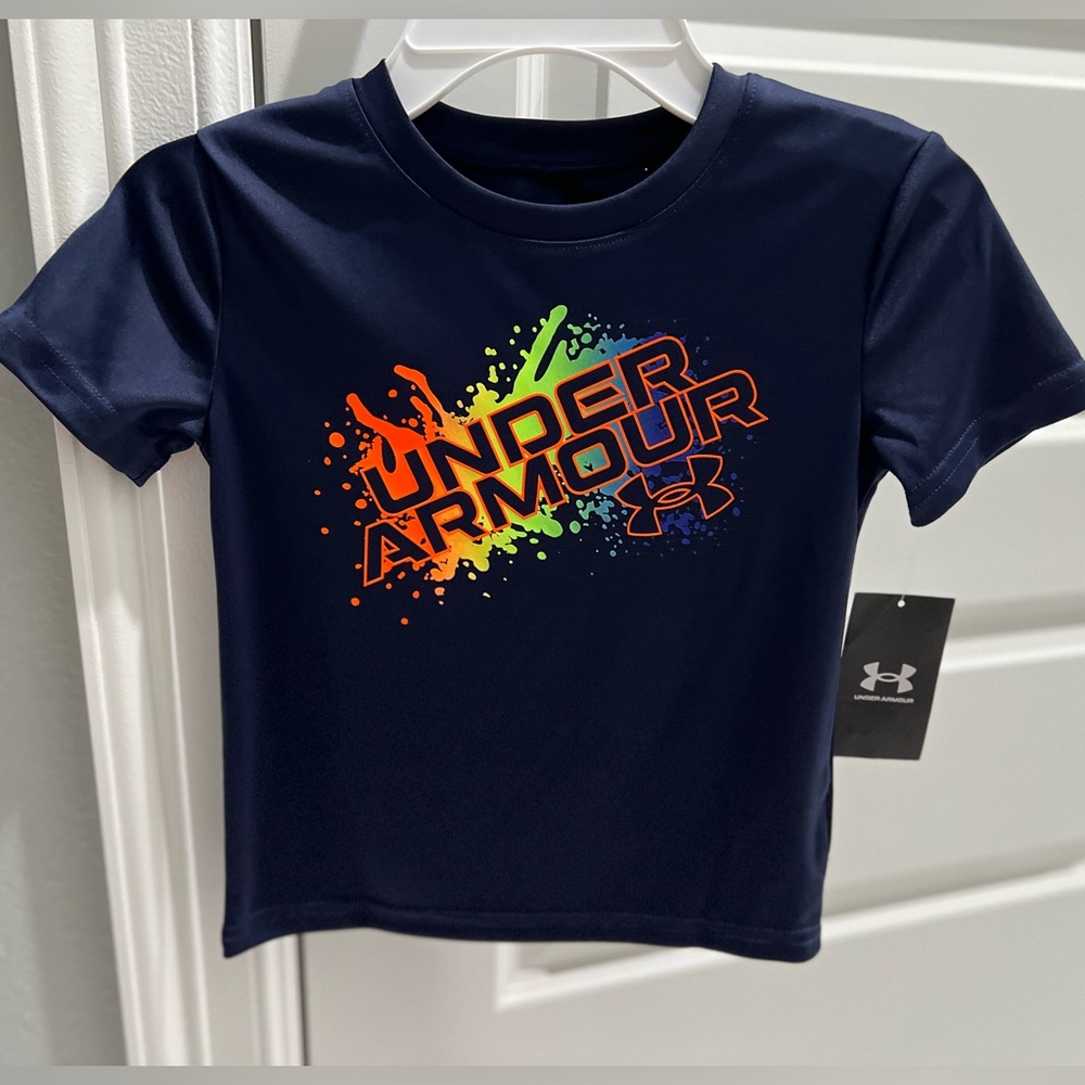 Brand new! Toddler boy’s Under Armour tee